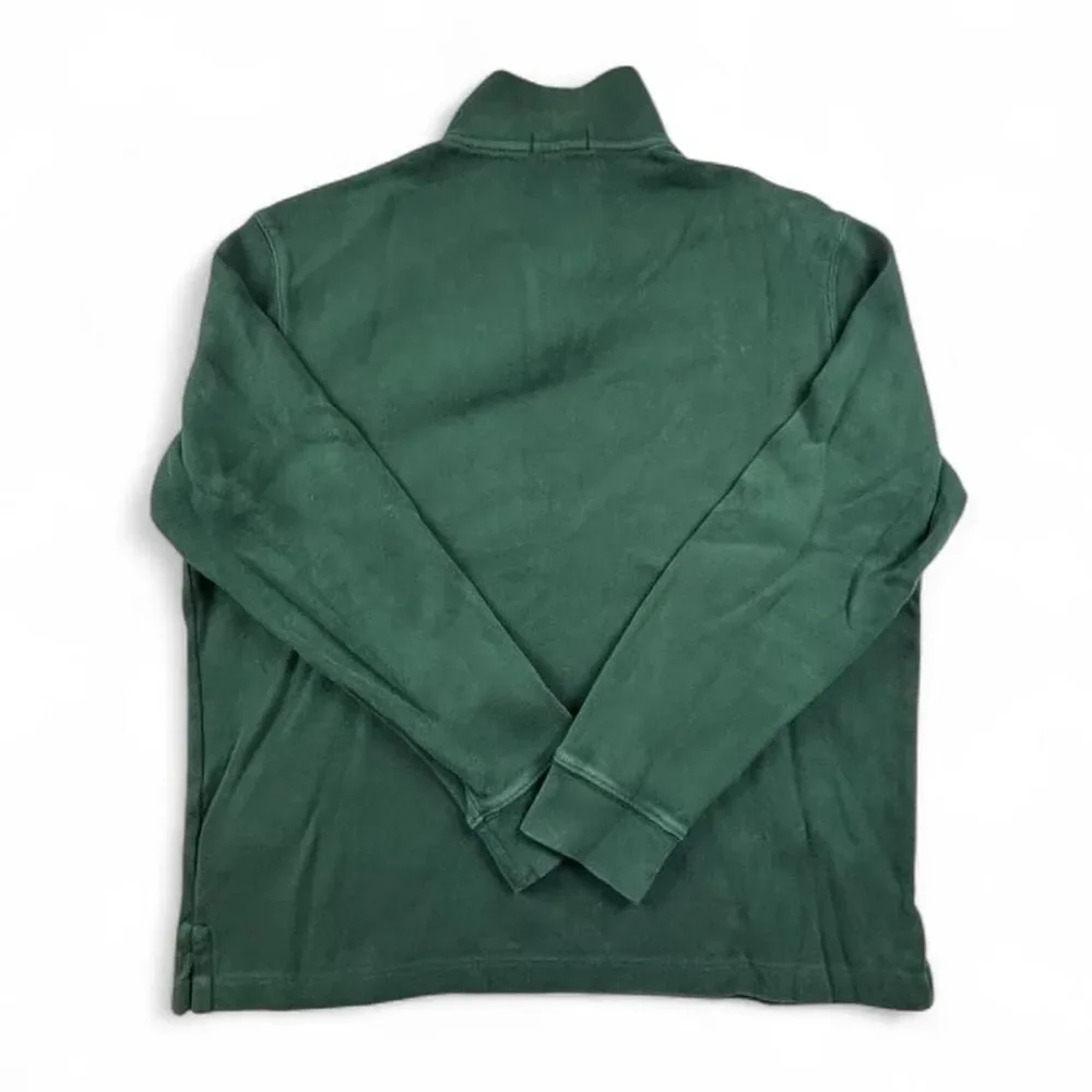 Polo Ralph Lauren Quarter Zip Sweatshirt Men’s L Green Pullover